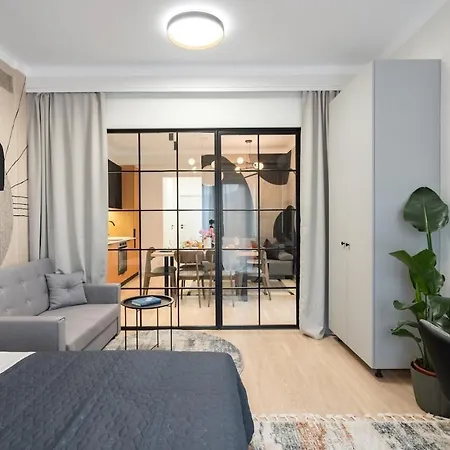 公寓 Sunny 3br Large Flat - Amzei Square - 3 Balconies