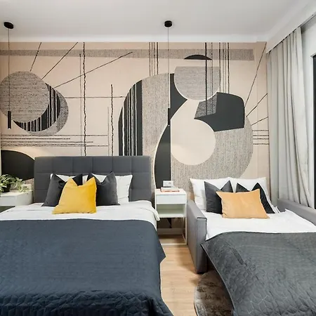 公寓 Sunny 3br Large Flat - Amzei Square - 3 Balconies 布加勒斯特